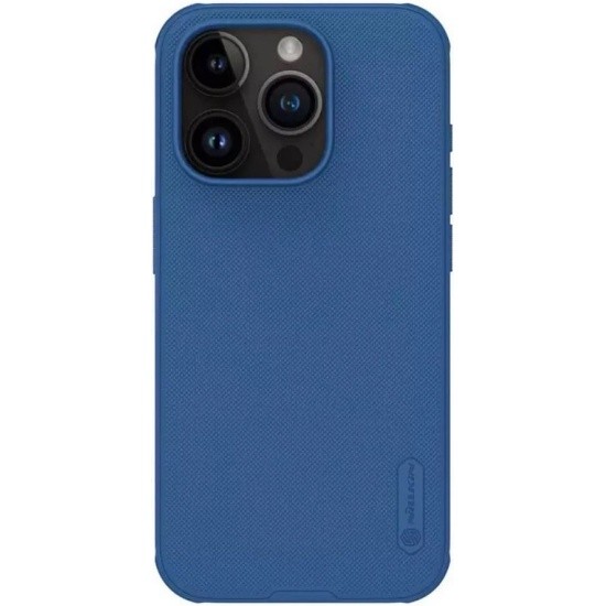 Nillkin для iPhone 15 Pro чехол Frosted Shield Pro Blue