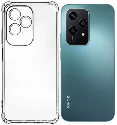 Клип-кейс PERO силикон для Honor 200 Lite прозрачный усиленный