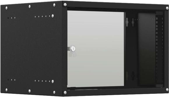 Шкаф коммутационный NTSS Lime NTSS-WL9U5560GS настенный 9U 550x600мм пер.дв.стекл несъемн.бок.пан. 30кг серый 520мм 15.6кг 110град. 500мм IP20 сталь