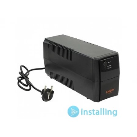 ИБП ExeGate EP244543RUS Power Back BNB-600 (600VA, Black, 2 евророзетки)