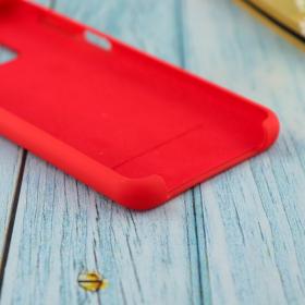 Чехол Silicone case для Xiaomi Redmi Note 9 Pro/note 9S/note 9 Pro Max красный (14)