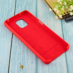 Чехол Silicone case для Xiaomi Redmi Note 9 Pro/note 9S/note 9 Pro Max красный (14)